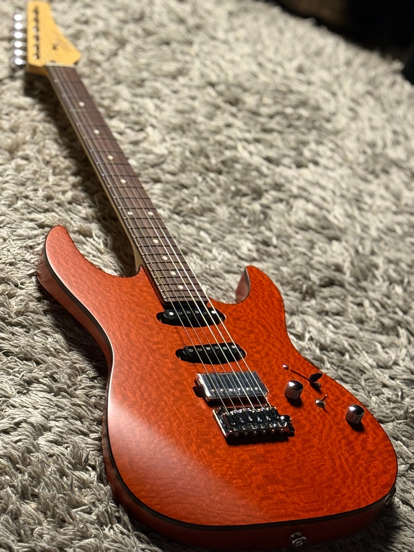 Fujigen FGN Odyssey Series JOS2-DU-EW3-R/MOF J Standard in Mandarin Orange Flat H221390