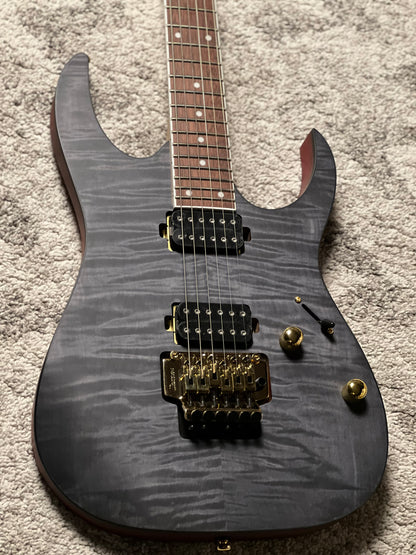 Ibanez RGR420FMSP-TGF RG Standard in Transparent Gray Flat