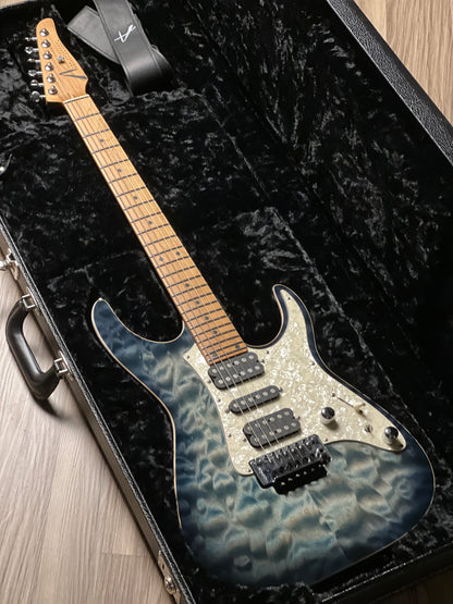 Tom Anderson Guardian Angel Arctic Blue Burst with Binding 03-06-18A