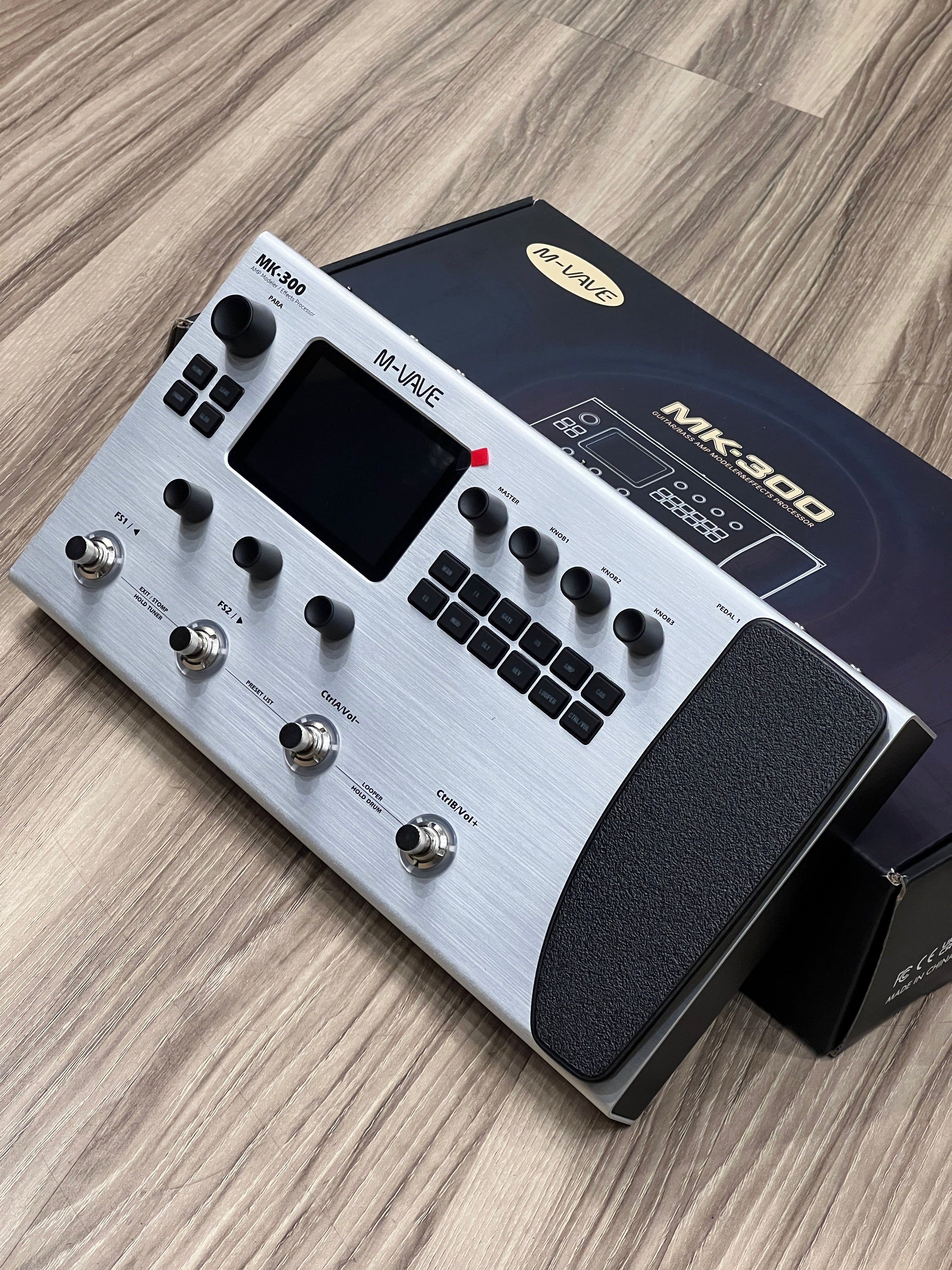 ギター M-VAVE MK-300 Amazon.com: M-KVIVE MK-300 Guitar Multi-Effects Processor Pedal