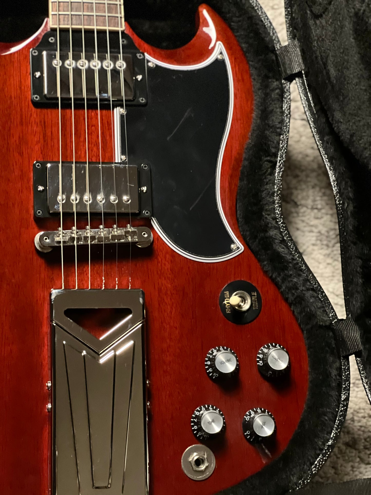Gibson Jake Kiszka SG Standard w/Case in Faded Vintage Cherry 204860263