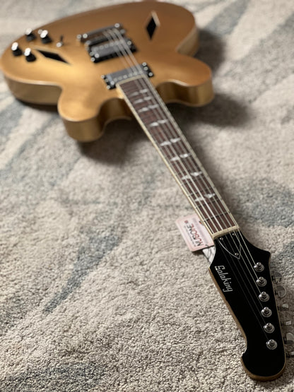 Soloking SDG-335 Dave Grohl Style Tribute in Gold Metallic