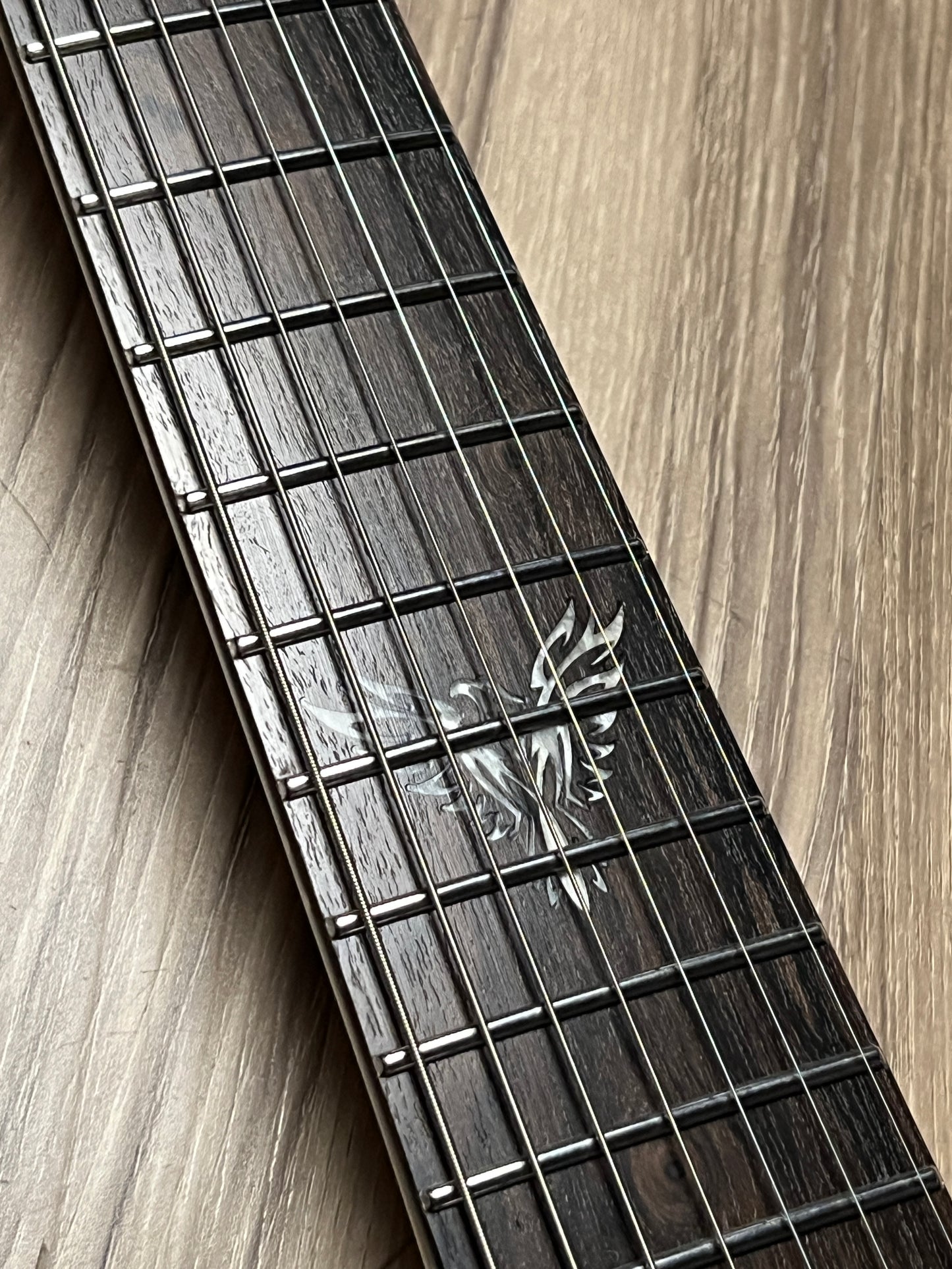 Shijie JA-7 Custom Shop in Transparent Purple Burst 2403