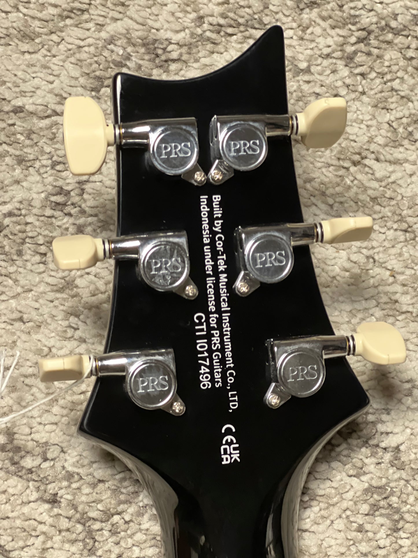 PRS SE Custom 24 Flame in Gray Black
