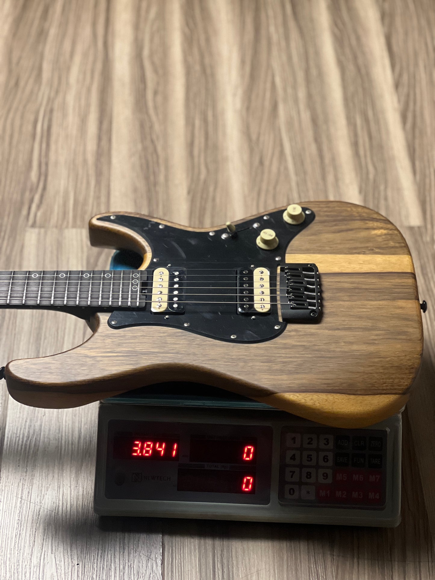 Schecter Sun Valley Super Shredder Exotic HT Black Limba in Natural Satin W23090802