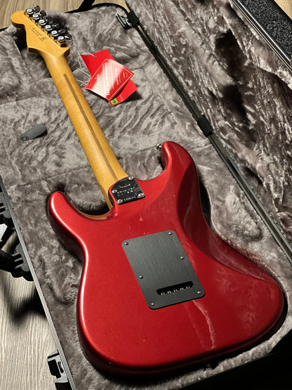 Fender American Ultra II Stratocaster HSS with Maple FB in Sinister Red US240038930