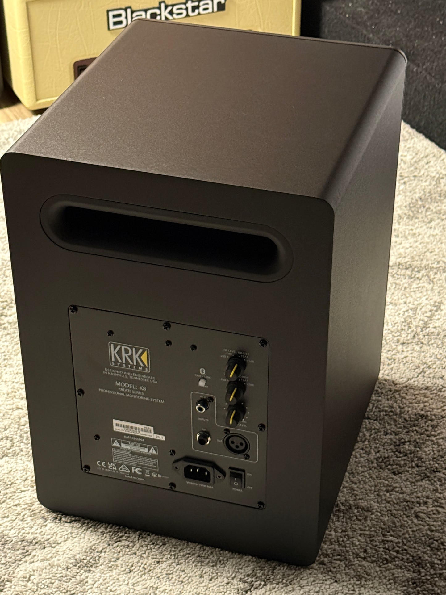 KRK Kreate 8 Powered Studio Monitors with 8" Woofer and Bluetooth
