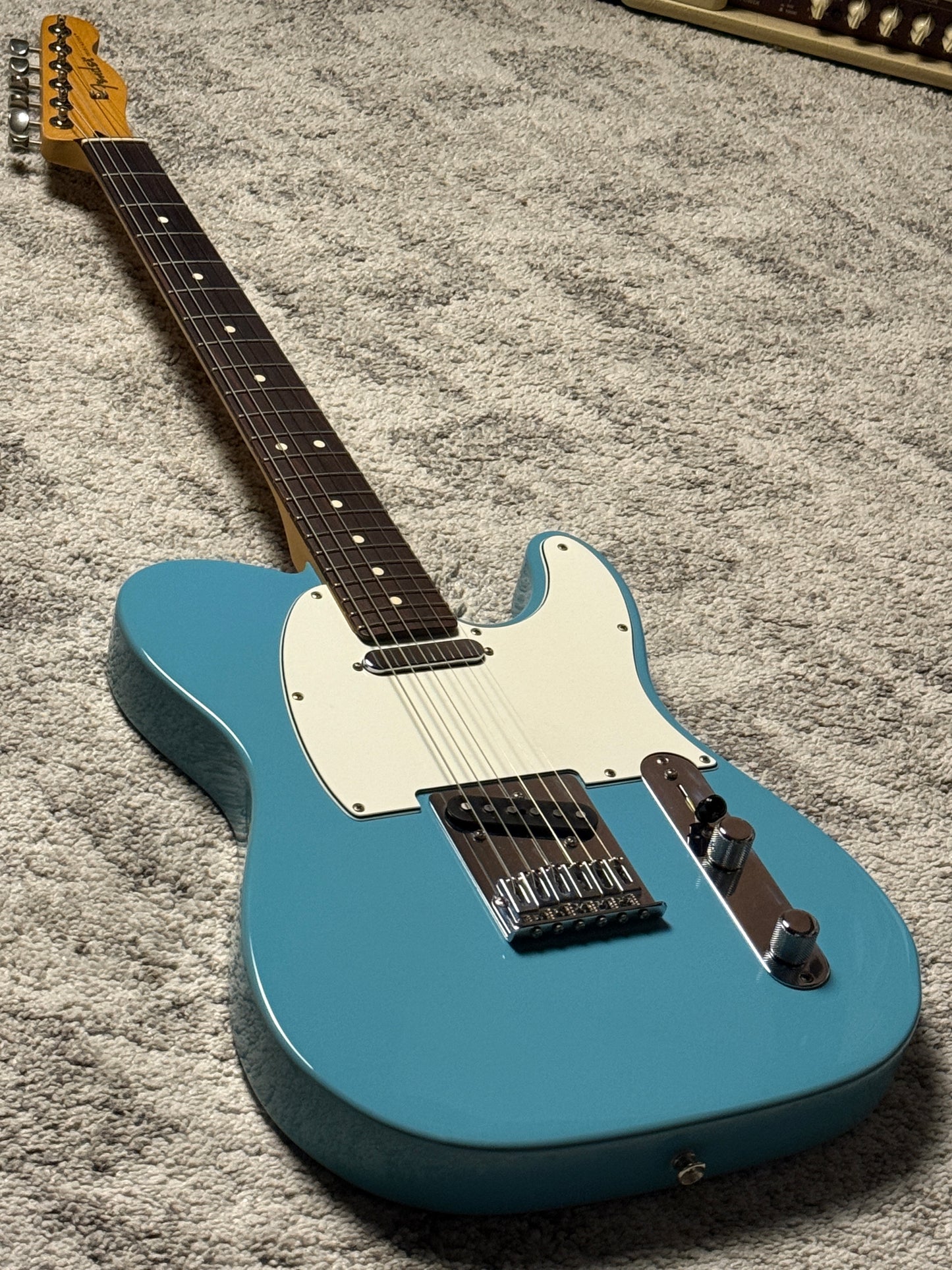 Fender Player II Telecaster With Maple FB In Aquatone Blue MX24046790 (USED)