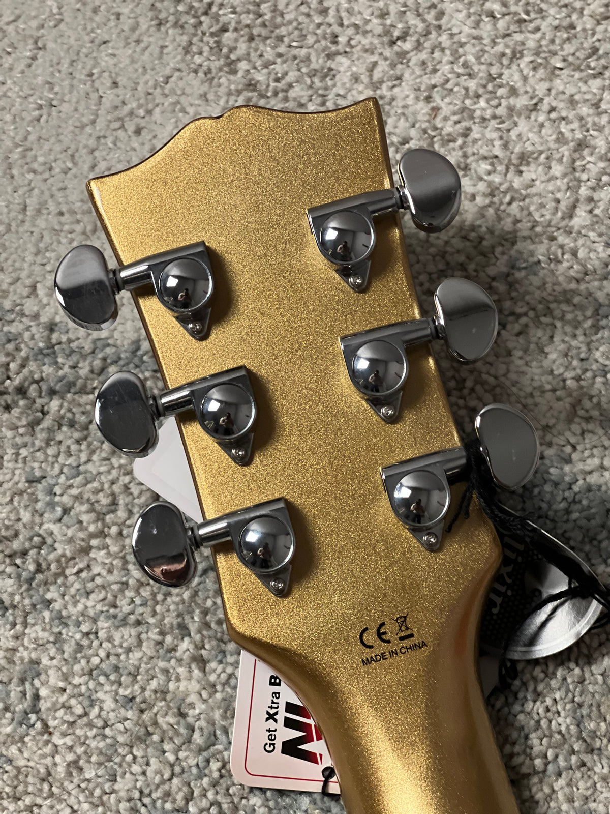 Soloking SH-335 Heritage in Gold Metallic