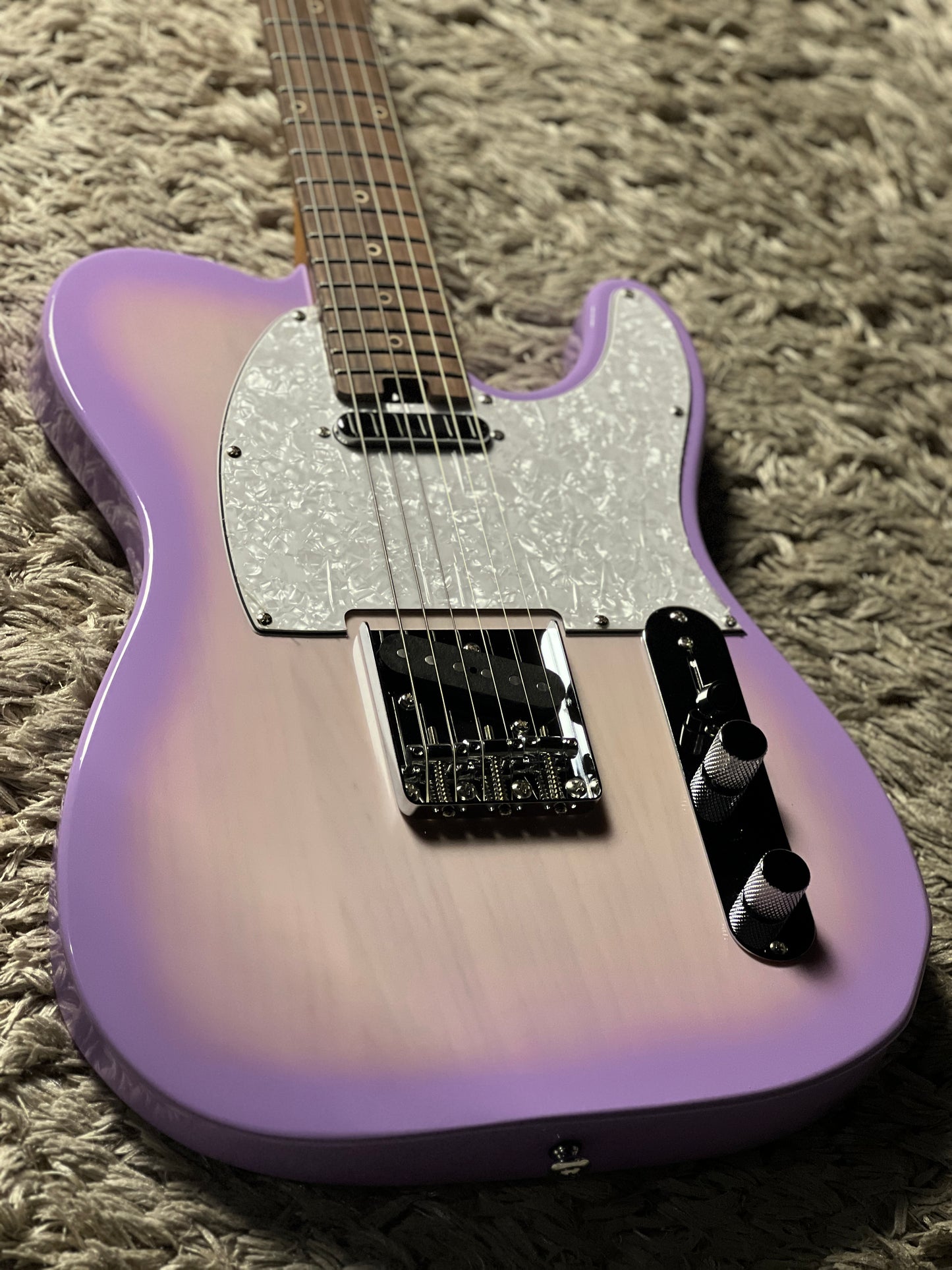 Soloking MT-11 Classic Ash in Lavender Purple Burst Nafiri Special Run