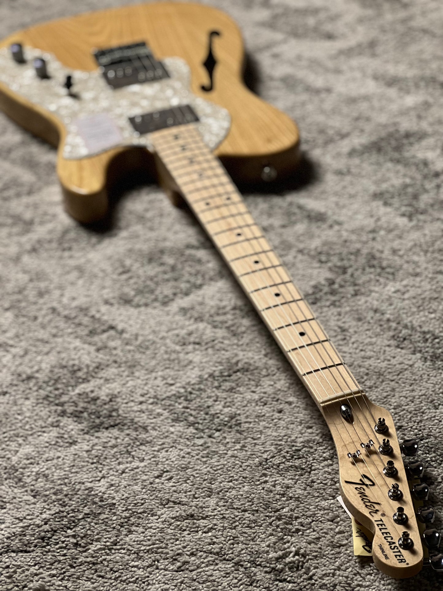 Fender Japan Traditional II 70s Telecaster Thinline with Maple FB in Natural JD24024305