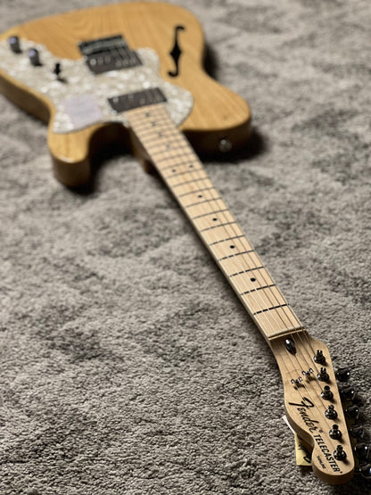 Fender Japan Traditional II 70s Telecaster Thinline with Maple FB in Natural JD24024305