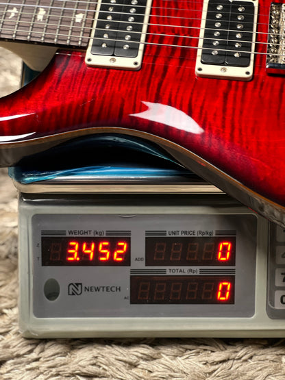 PRS CE 24 Custom Color Fire Smokeburst 0420933