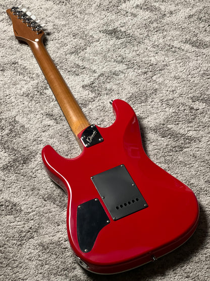 Dhatarattha Custom DST HH Flame in Crimson Red with Rosewood FB