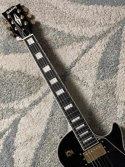 Soloking SLC60 MKII in Black Beauty with Gold Hardware (Altered Headstock)