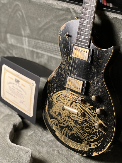 ESP Will Alder Signature Warbird Custom Shop in Distressed E4620231