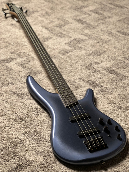 Ibanez Standard SR280E-TKF Electric Bass Guitar in Baltic Blue Metallic Burst