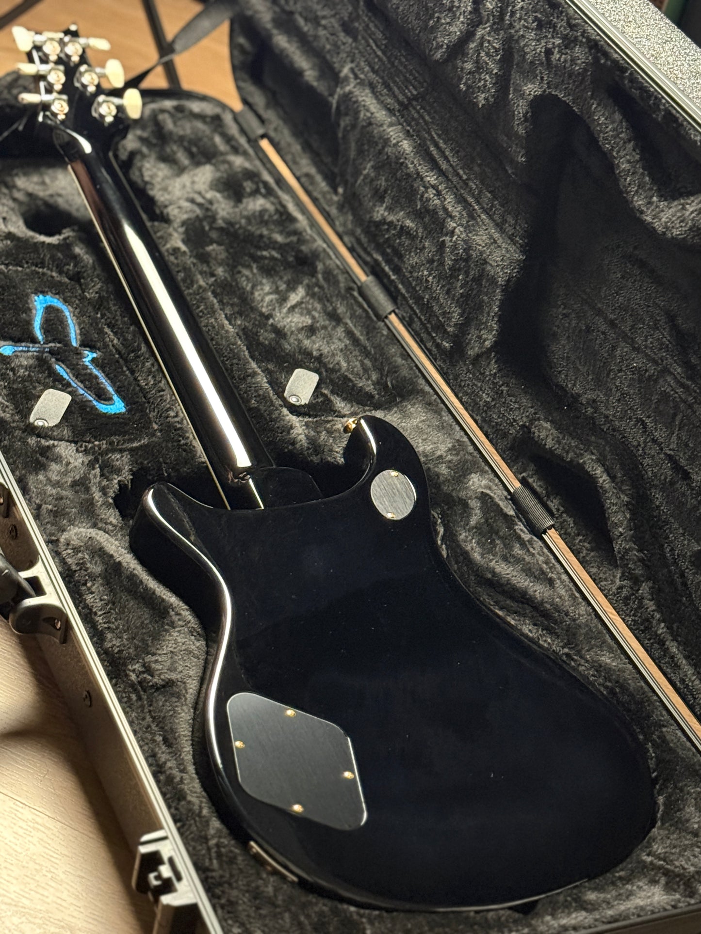 PRS McCarty 594 10-Top in Charcoal Blue Burst Custom Color 0414644