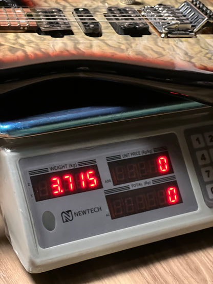 Charvel MJ SD1 24 HSH w/Floyd Rose, PF FB in Midnight Glow JDC2300306