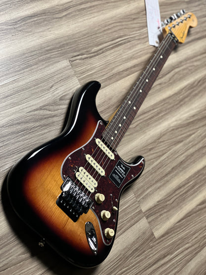 Fender Player II Modified Stratocaster HSS Floyd Rose with RW FB in 3 Tone Sunburst MX25024983