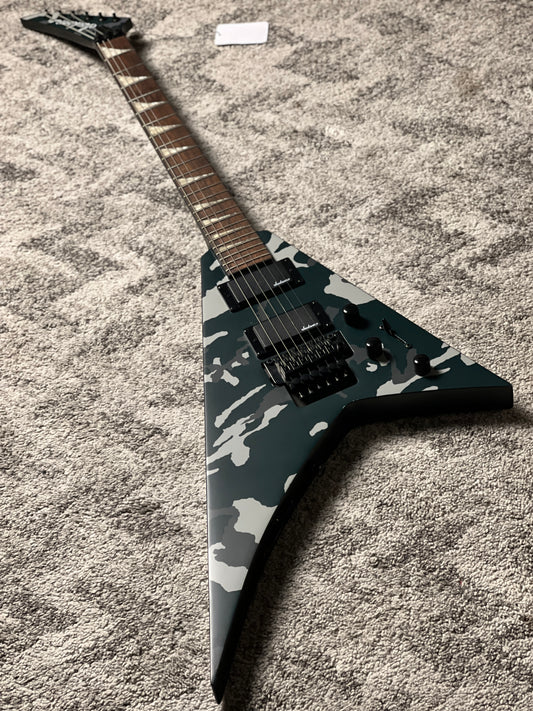 Jackson X Series Rhoads RRX24 With Laurel FB in Black Camo (USED)