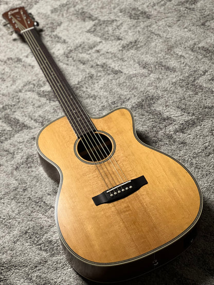 Cort Essence ES-OC4-NSG Acoustic Guitar, Natural Semi Gloss