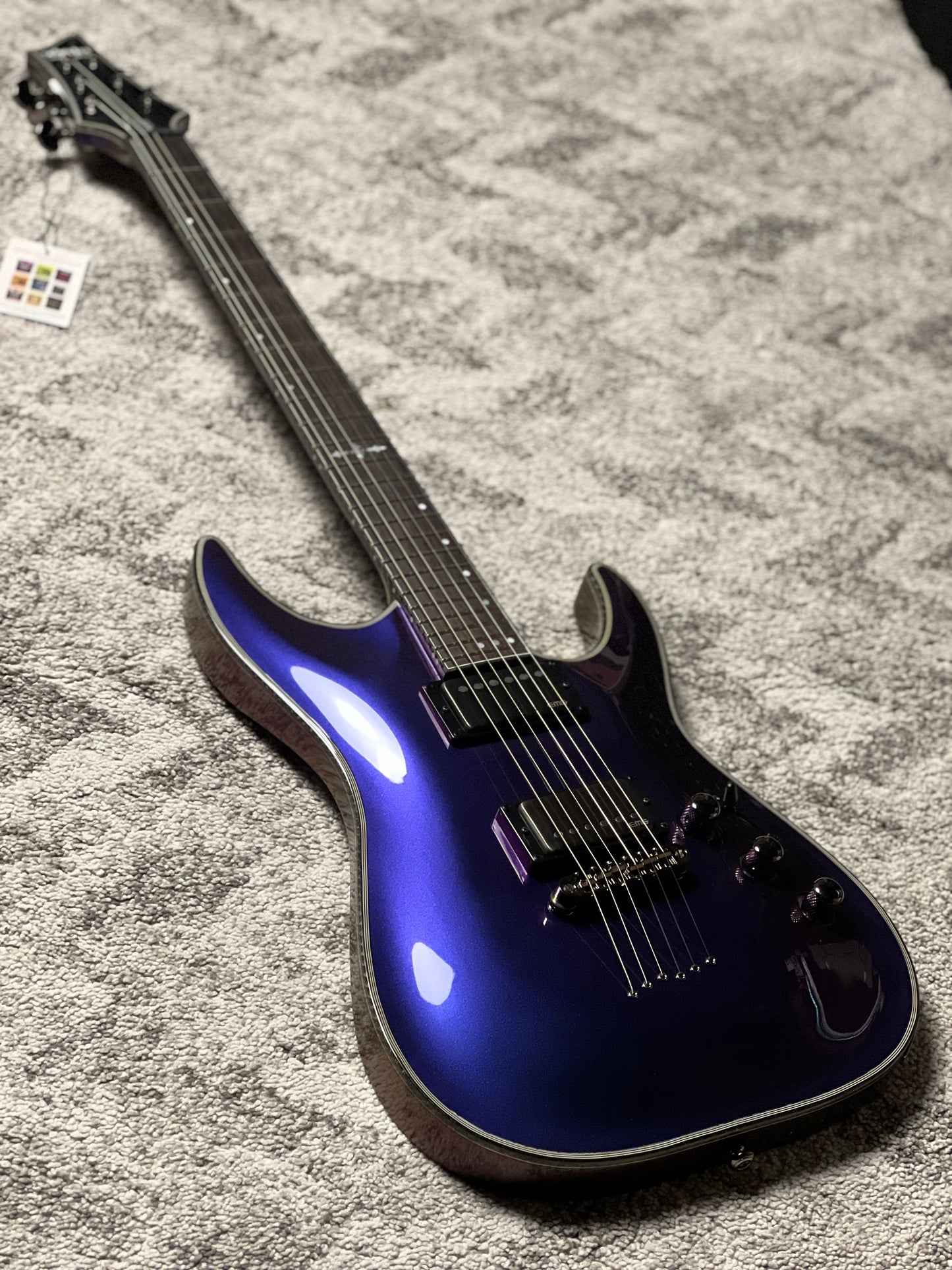 Schecter Hellraiser Hybrid C-1 UV in Ultra Violet W2370117