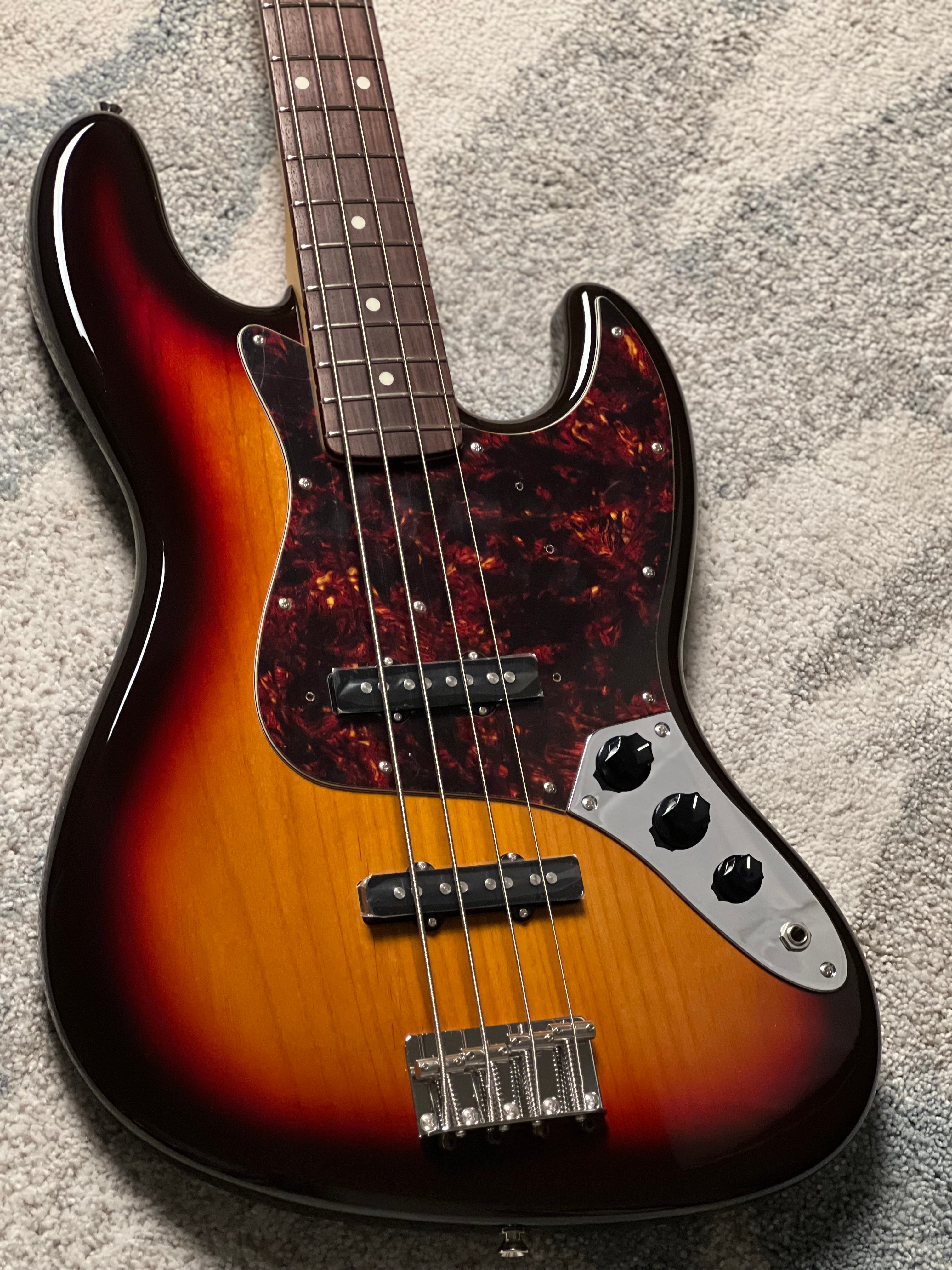 Tokai TJB-55 YS/R Jazz Sound Bass Japan in Yellow Sunburst 230107