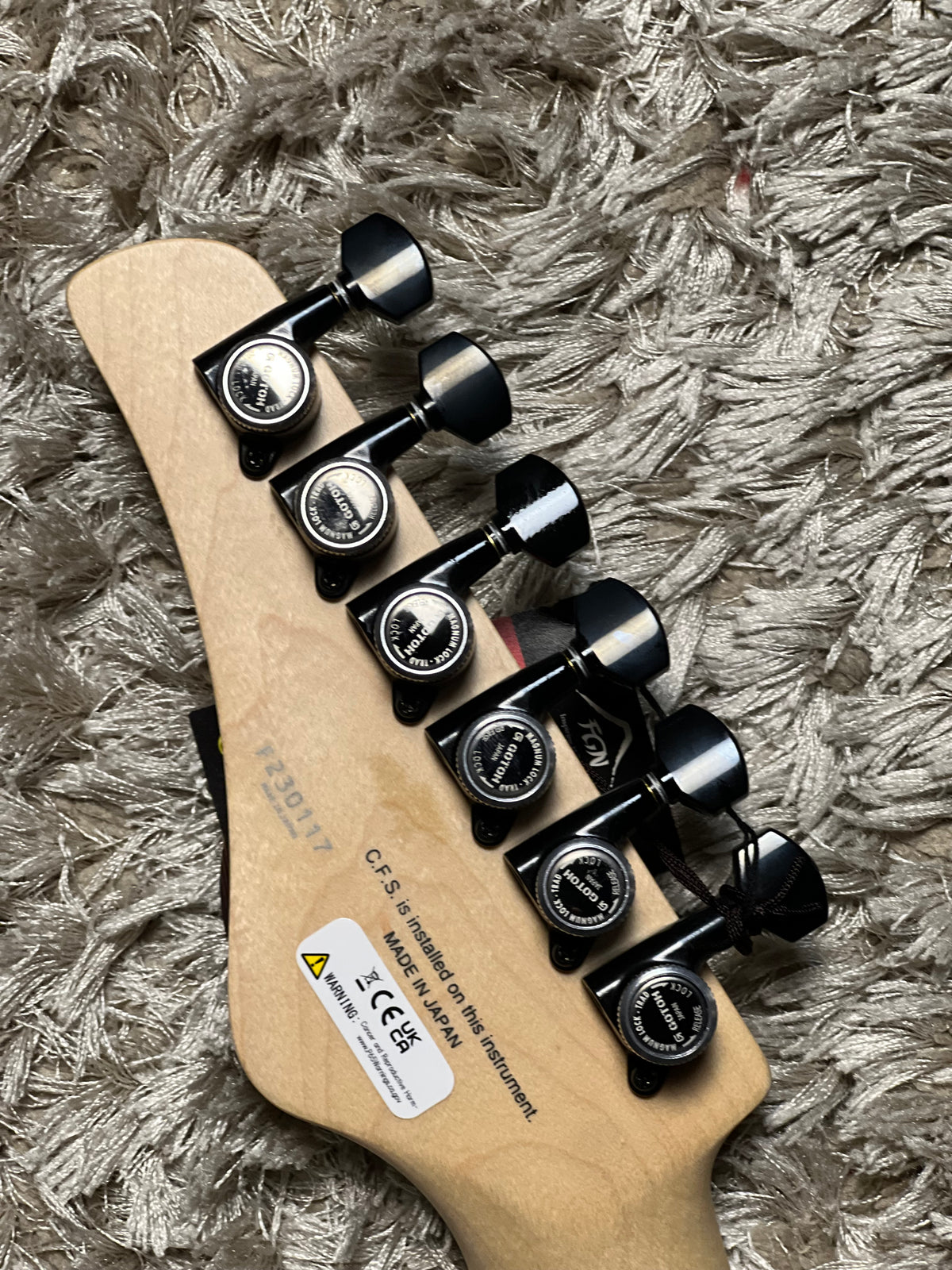 Fujigen FGN Iliad JIL2-ASH-DE664-R/OPB in Open Pore Black F230117
