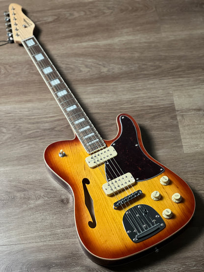 Revelation RFT DLX HB Thinline in Honey Burst