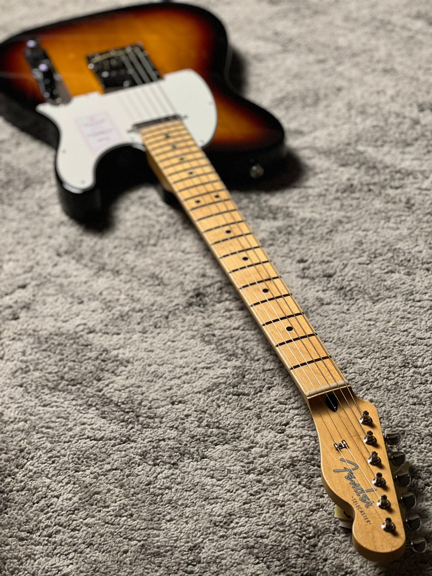 Fender Japan Hybrid II Telecaster with Maple FB in 3 Tone Sunburst JD26004483