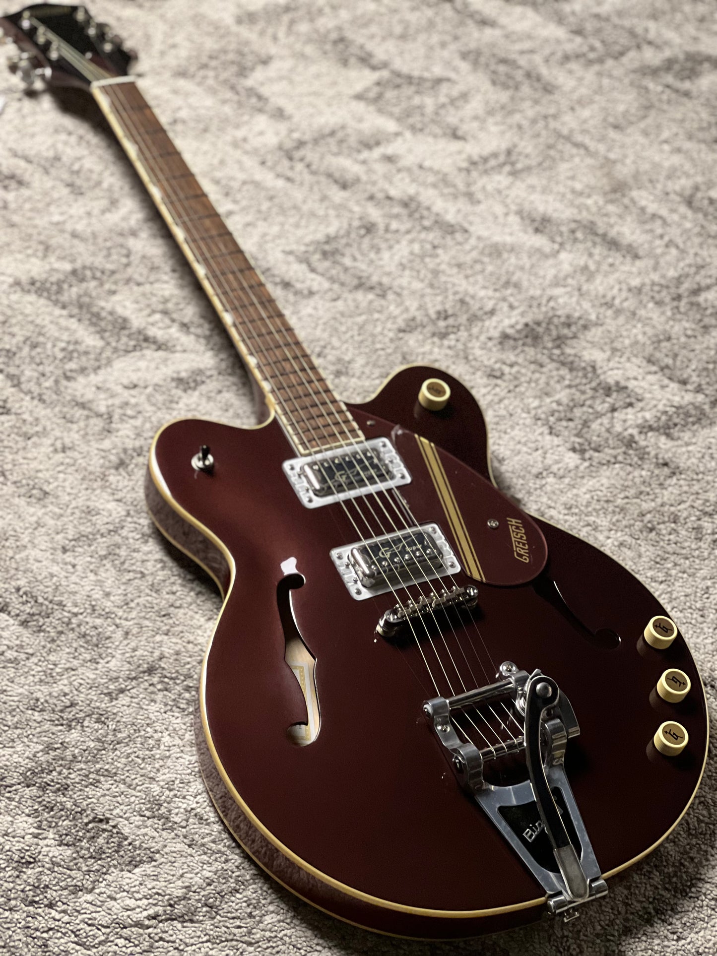 Gretsch Ltd Ed G2604T Streamliner Rally 2 Center Block with Laurel FB in Oxblood/Walnut