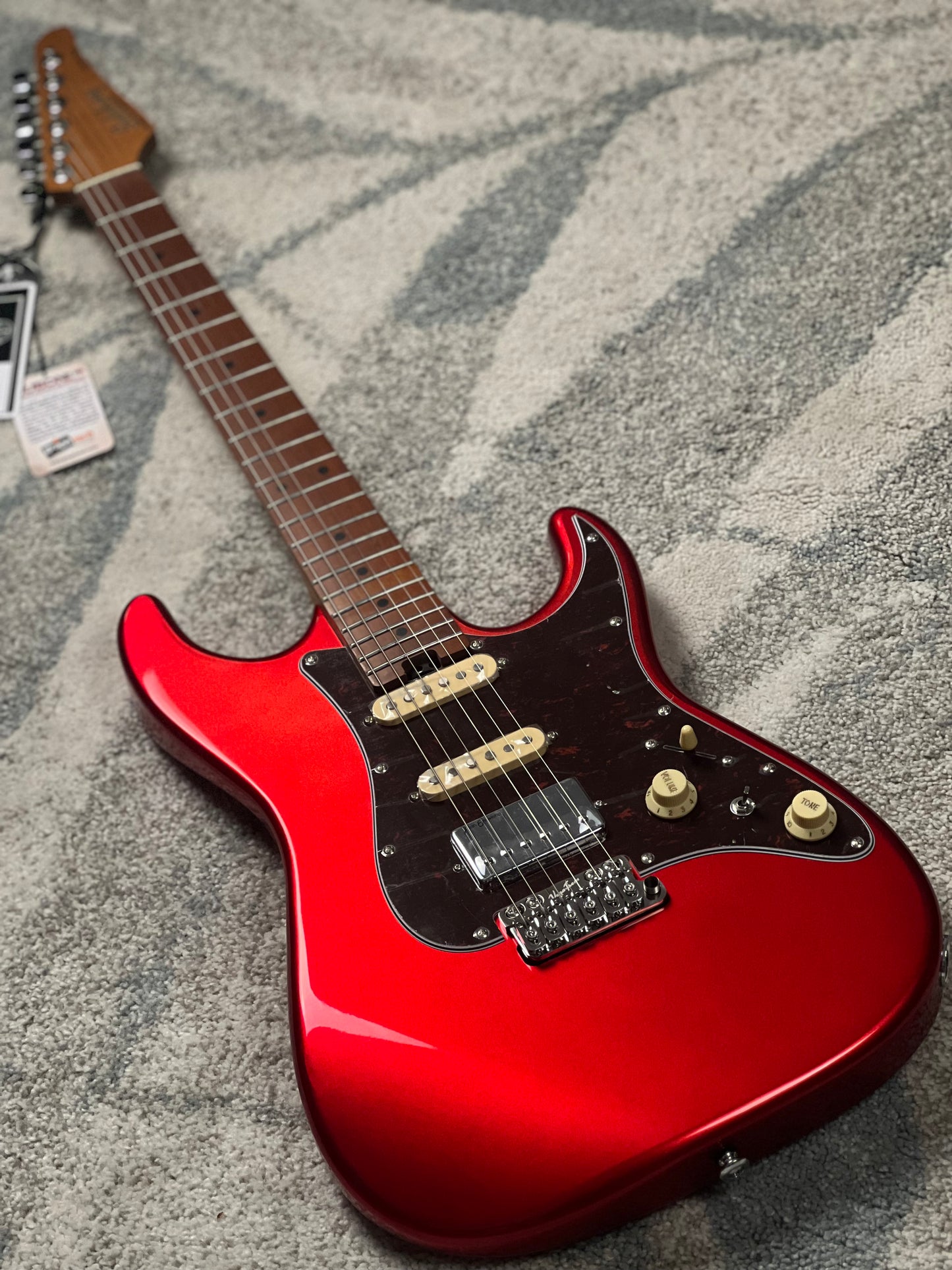 MS-1 Classic VT in Candy Apple Red with Roasted Maple FB