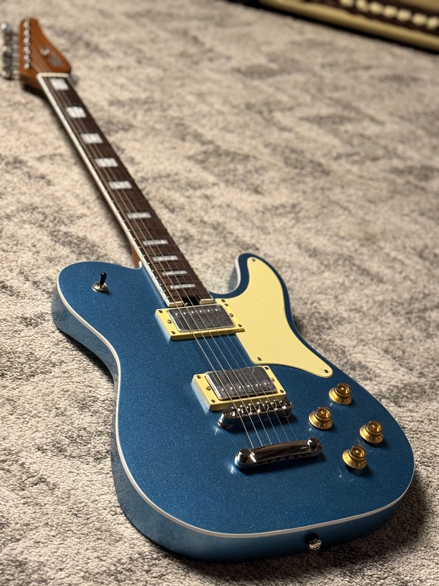 SLX Raven TM 22 HH in Ice Blue Metallic with Rosewood FB