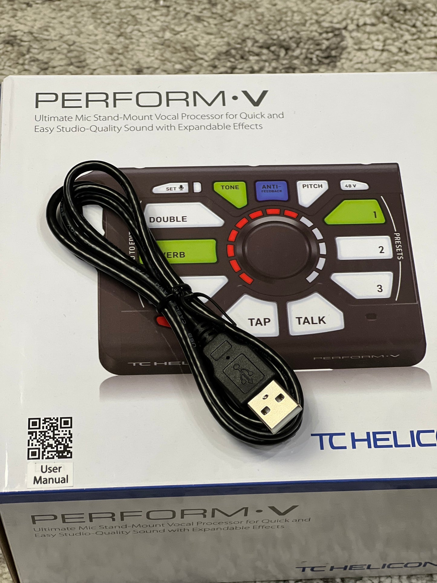 TC Helicon Perform-V Vocal Effects Processor