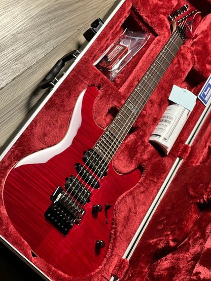 Ibanez KIKO100 Kiko Loureiro Signature in Transparent Ruby Red F2600386