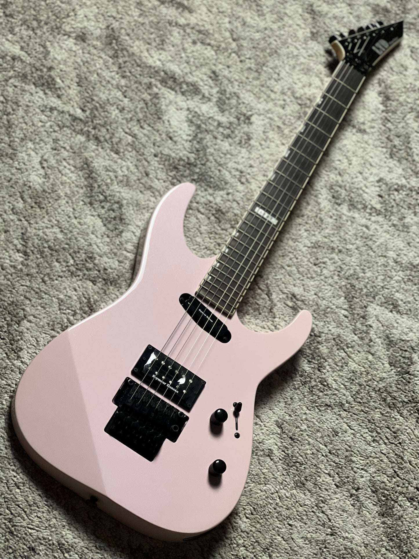 ESP LTD Mirage Deluxe '87 FR in Pearl Pink