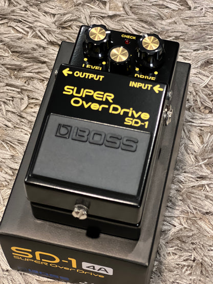Boss SD-1-4A 40th Anniversary Super Overdrive Pedal