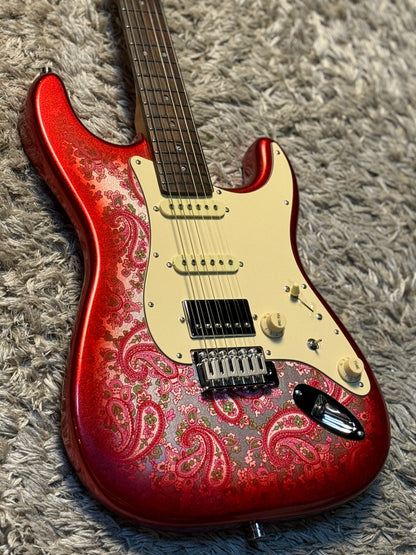 Dhatarattha Classic DST HSS in Pink Paisley with Rosewood FB