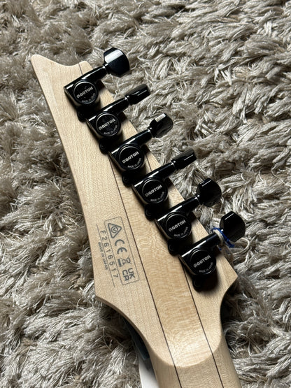Ibanez RG550-GRF in Gray Metallic Flat