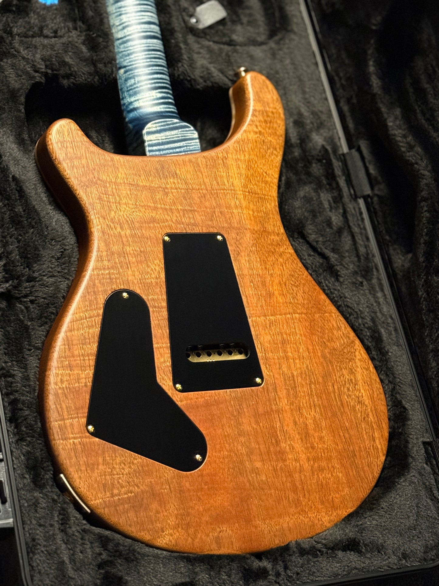 PRS Custom 24 Wood Library in Faded Whale Blue with Satin Stained Neck 0410573