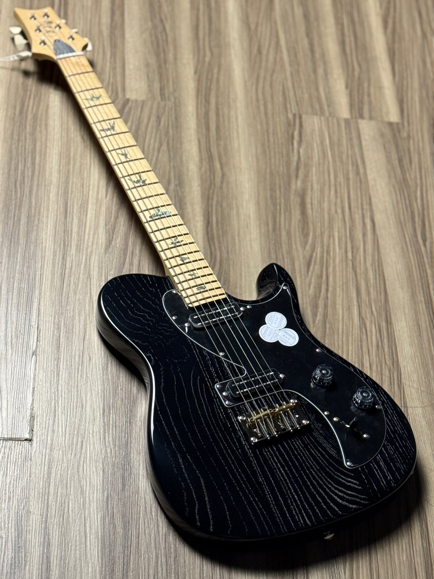 PRS SE NF 53 Ash Body DD S Pickups in Black Doghair w/Gig Bag