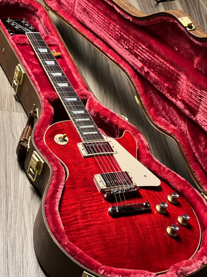 Gibson Les Paul Standard 60s Figured Top in 60s Cherry with Case 229930048