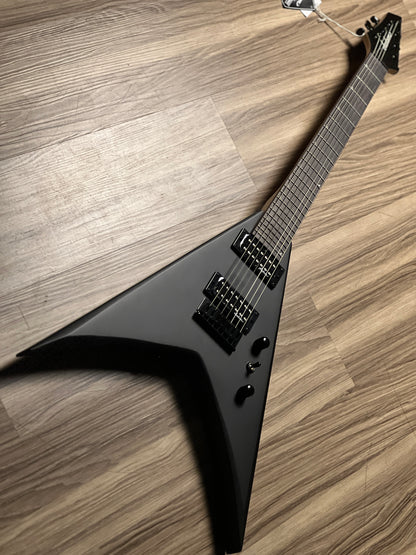 Jackson JS Series King V JS22-7 KV HT 7-Strings Amaranth FB In Satin Black