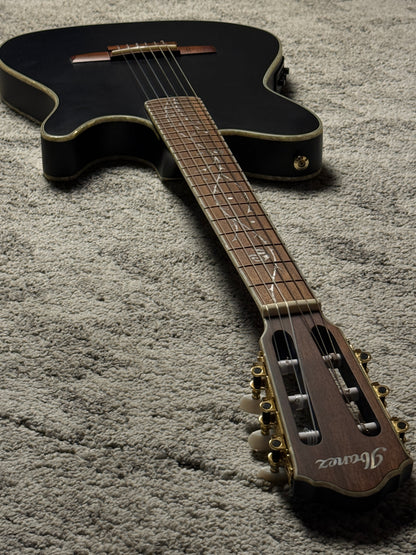 Ibanez TOD10N-TKF Tim Henson Signature Nylon in Transparent Black Flat 5B01PW240300700 (USED)