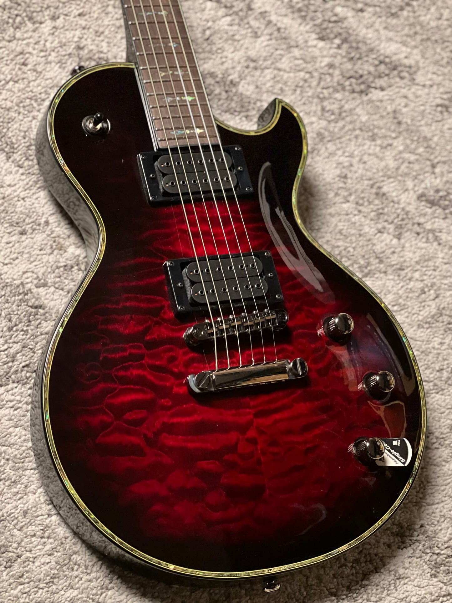 Schecter Hellraiser Solo-II Passive in Black Cherry W19040014