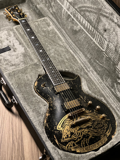 ESP Will Alder Signature Warbird Custom Shop in Distressed E4620231