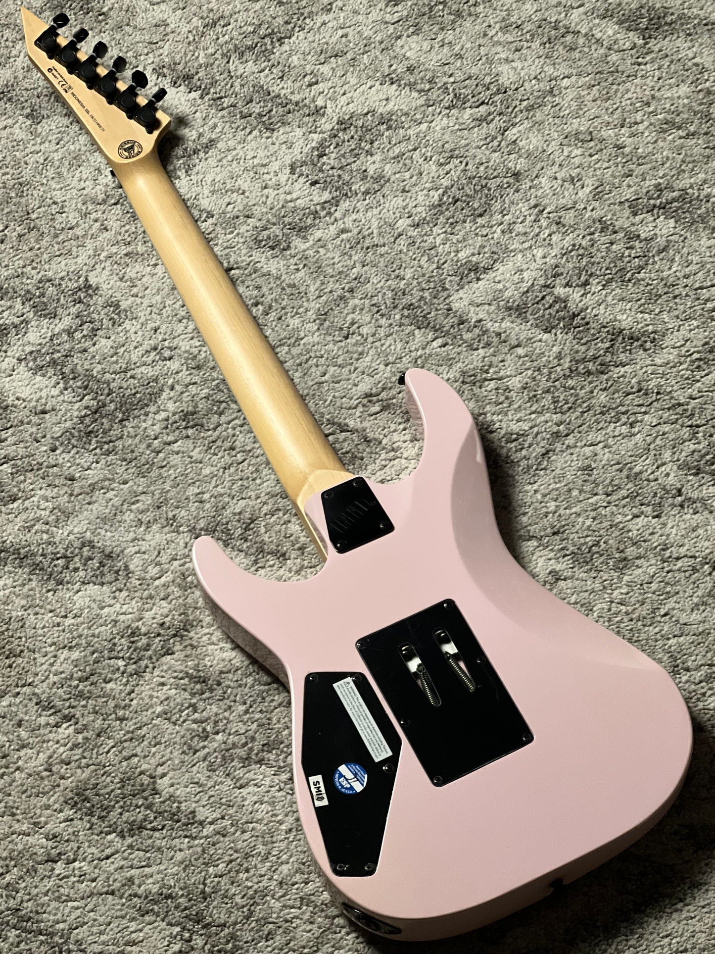 ESP LTD Mirage Deluxe '87 FR in Pearl Pink