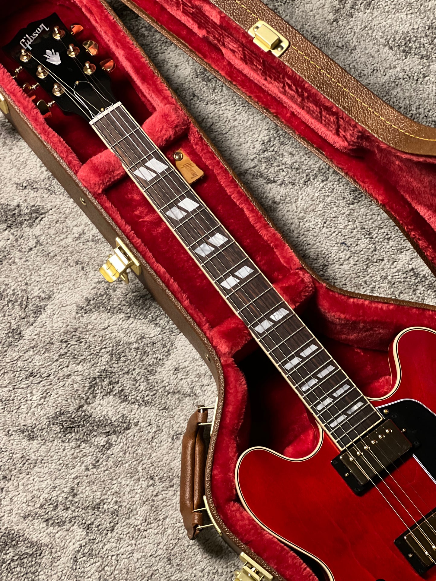 Gibson Marcus King ES-345 Semi-Hollow Electric Guitar in Sixties Cherry 207760041