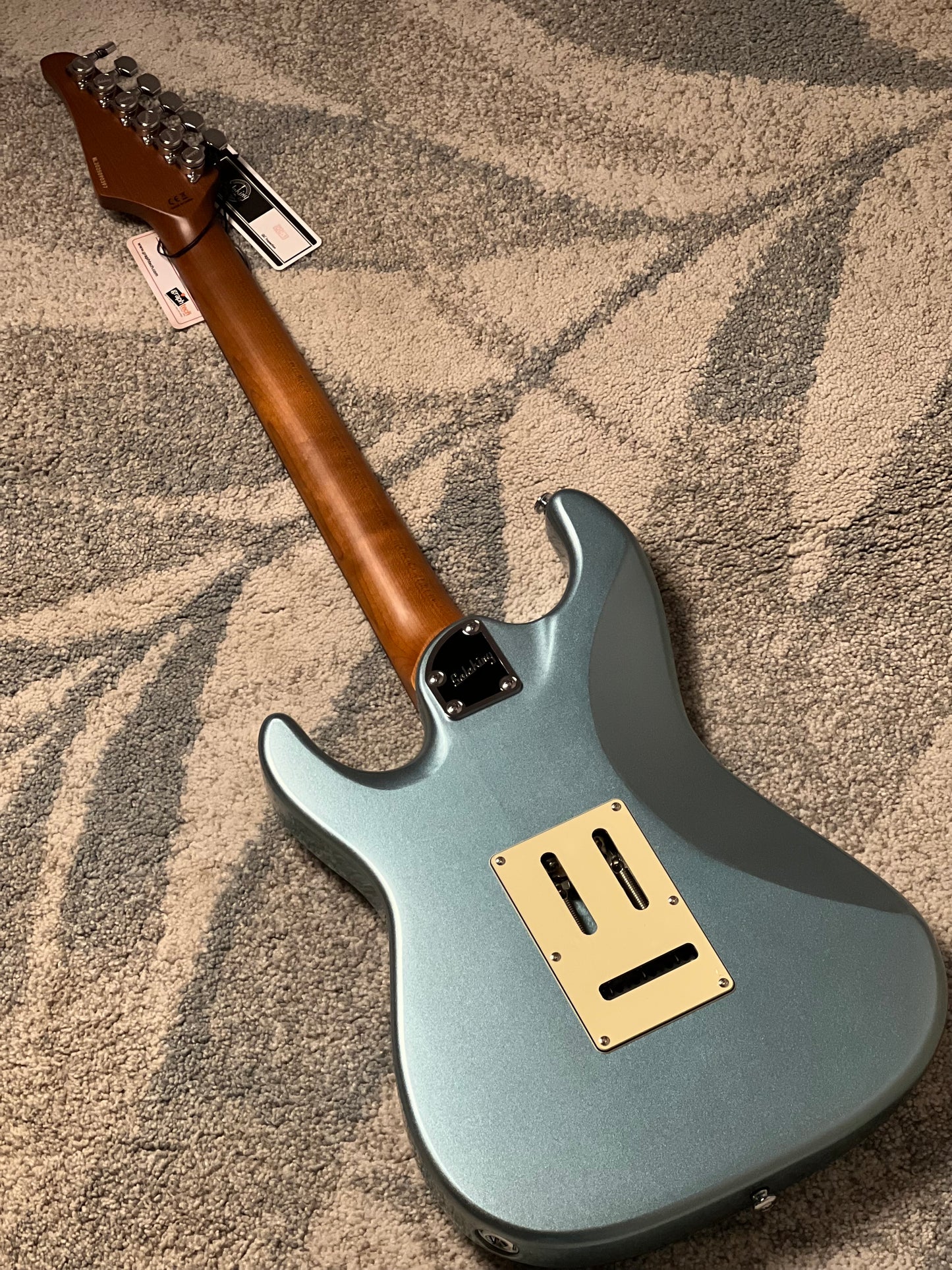 Soloking MS-11 Classic MKII with Rosewood FB in Ocean Turquoise Metallic